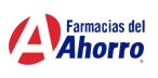 Ahorro Logotipo de "Farmacias del Ahorro" marca aceptada para pagar en Farmasoluciones farmacia en línea.