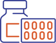 Ícono que representa el amplio surtido que maneja Farmasoluciones en su inventario como farmacia a domicilio.