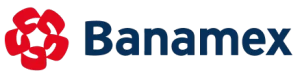 Banamex Logotipo de "Banamex" marca aceptada para pagar en Farmasoluciones farmacia en línea.