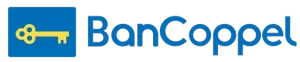 Bancoppel Logotipo de "BanCoppel" marca aceptada para pagar en Farmasoluciones farmacia en línea.