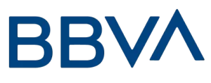 BBVA Logotipo de "BBVA" marca aceptada para pagar en Farmasoluciones farmacia en línea.